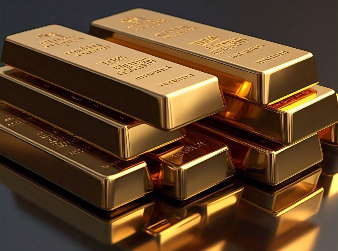 Ilustrasi Emas Batangan