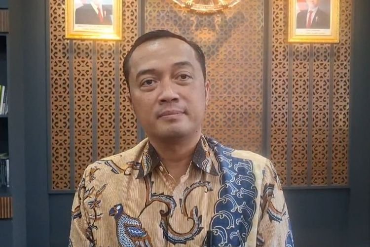 Menteri Sekretaris Negara Prasetyo Hadi di Gedung Kementerian Sekretariat Negara, Kompleks Istana Kepresidenan, Jakarta Pusat