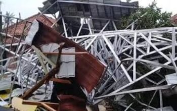 Kondisi Rumah Warga usai di terjang Tornado Puting beliung