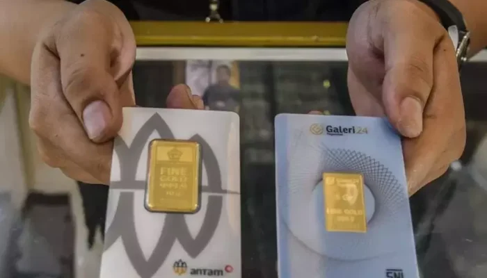 Rinciannya untuk Antam Harga Emas, UBS, dan Galeri 24