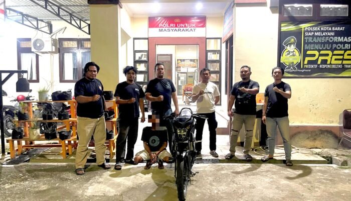 Curi Motor Teman Pakai Kunci Duplikat, Pria Ini Diciduk Polisi