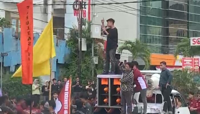 Ribuan Mahasiswa Gorontalo Gelar Aksi, Kritik Keras Kebijakan Pemerintah