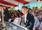 Pianis Remaja Gorontalo Hiasi Peringatan HUT RI ke-80 di Rumah Dinas Gubernur