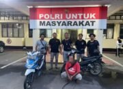 Team Rajawali Polresta Gorontalo Kota Ringkus Pencuri Motor