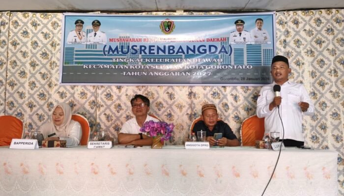 Musrenbangda Kelurahan Biawao Jadi Ajang Curah Gagasan Warga