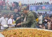 Peringati Hari Gizi Nasional, Kogabwilhan III Gelar Dapur Rakyat Bersama Bobon Santoso di Papua Pegunungan