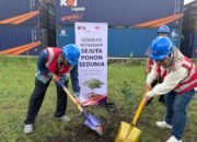 Dukung Gerakan Satu Juta Pohon, KAI Logistik Konsisten Tegaskan Komitmen Lingkungan