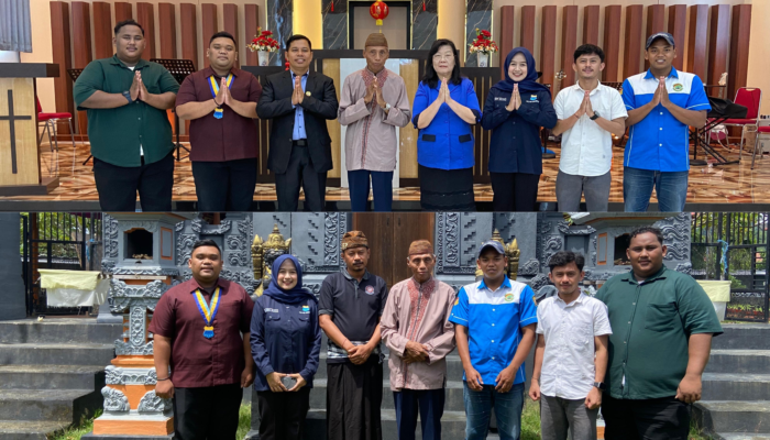 Sinergi FKUB dan PMII Gorontalo, Silaturahmi Lintas Umat Beragama Merawat Kerukunan Jelang Ramadhan 2026