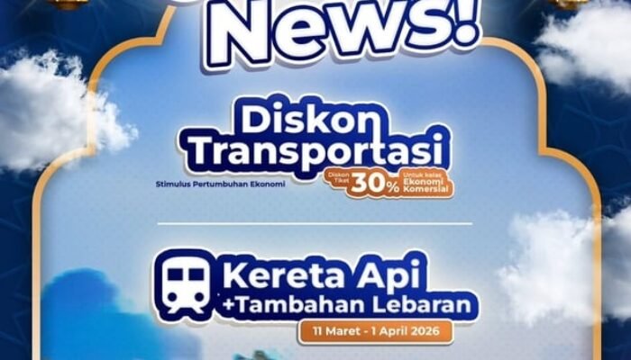 Dukung Stimulus Pemerintah, KAI Daop 2 Bandung Siapkan Layanan Diskon 30 Persen Tiket KA Komersial dan KA Tambahan Angkutan Lebaran 2026